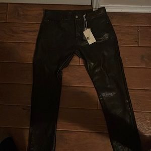 Leather Pants Size 32 MNML